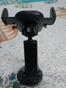 Portronics Adjustable Car Mobile Holder