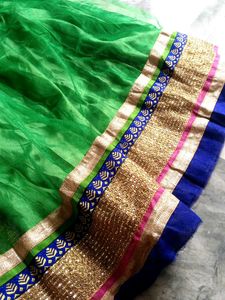 Green Lehenga ( Ghagra ) Set