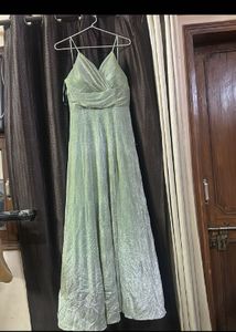 Vintage Mint Green Prom Dress