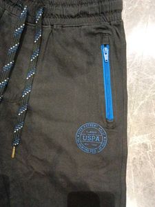 Men&#39;s Black Track Pants