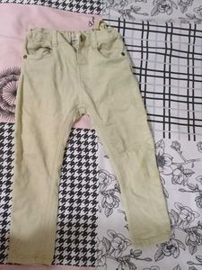 Zara Boys Cream Denim