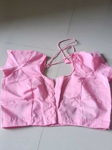 Pink Tie-Back Blouse