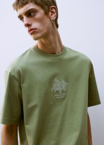H&amp;M Drop Shoulder T-Shirt ( Loose Fit)