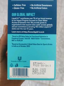 Liquid I.V. Brazilian Orange Hydration Multiplier