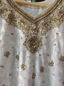 Beaded A-line Kurti.