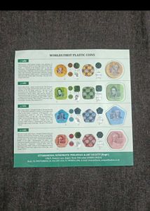World&#39;s First Plastic Coins Set
