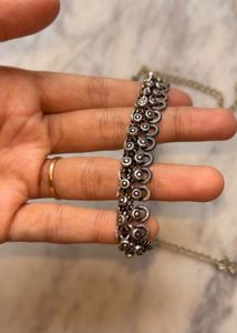 Oxidized Silver Jewelry Set
