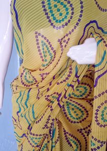 Office Wear Floral Saree