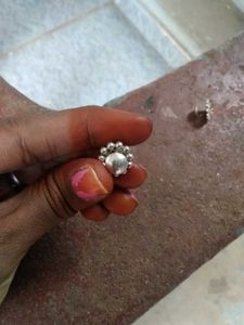 Pure Silver Earring With Hallmark