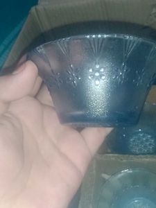 Set 6 Crystal Dessert Bowls