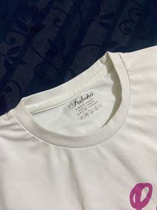 White Disney Crop Top