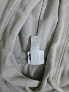 Beige hoodie H&amp;M women