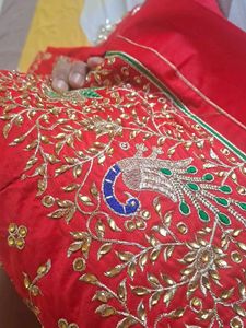 Red ( blood) Embroidered Heavy Poshak