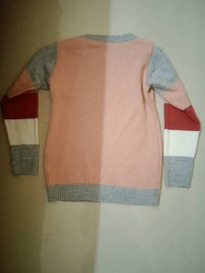 Sister Vibes Pink Sweater