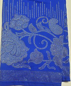 Royal Blue Dress Material