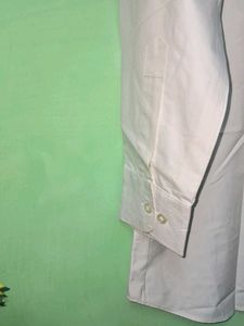 Classic White Men's Shirt