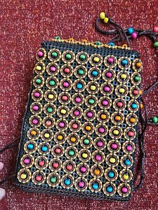 Beaded Goa Sling Bag