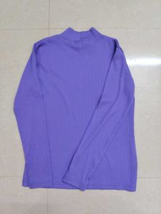 Purple Long Sleeve Top