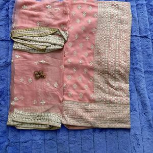 Elegant Pink Embroidered Salwar Kameez