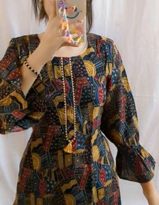 Multi Colour Printed Tunic