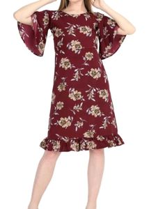 Fancy Maroon Dress