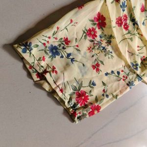Floral Yellow Dress