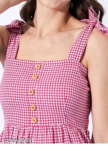 Cute Gingham Dress