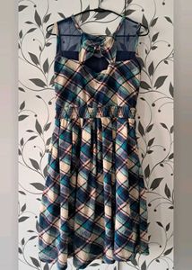 Plaid Fit &amp; Flare Dress