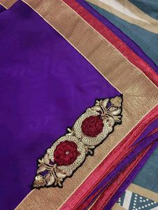 Beautiful Heavy Quality Saree 🤩 With Blouse