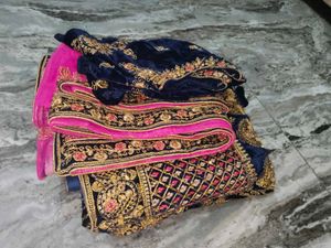 Elegant Embroidered Indian Outfit