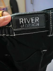 high waist Black Wide Leg Pants