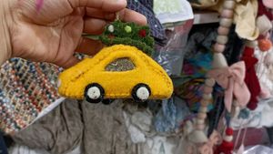 Handmade Felt Car Ornament
