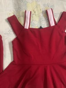 Red Co Ord Set