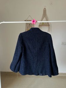 NAVY BLUE Embellished Coat 🎀