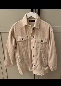 Zara Oversized Corduroy Jacket