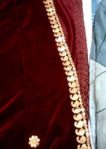🥳🆕 velvet Dupatta