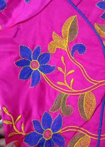 Pink Embroidered Blouse
