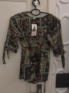 SET OF 2 ETHNIC PATCHWORK TOPS!!