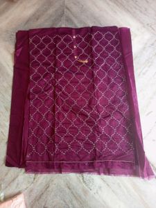 New Heavy Embroidery Work Dress Material