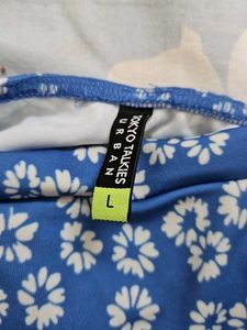 Blue Floral Sundress