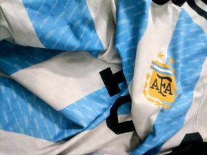 Messi football jersey argentina no. 10