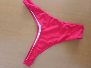 Red Thong Bikini Bottom