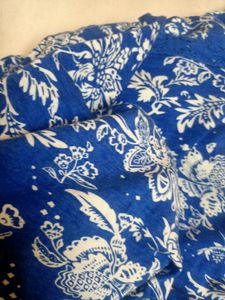 Blue Sleeveless Top