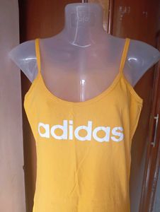 Yellow Adidas Dress
