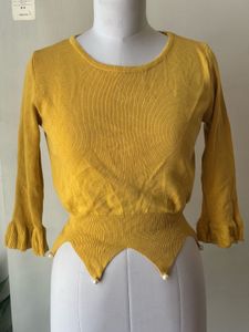 CUTE Mustard top