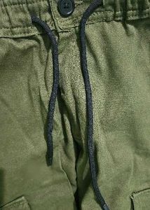 Olive Green Cargo Pants Woman