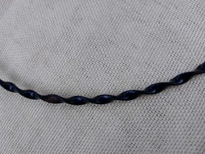 Black Twisted Headband