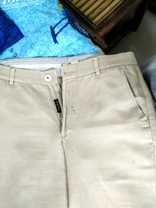 Linen Burberry Man&#39;s Trouser