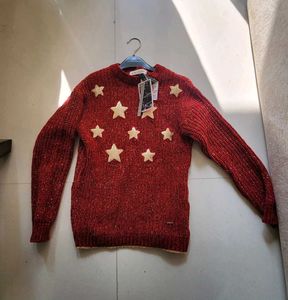 Duke stardust Red Star Sweater