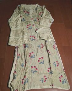 Floral Print Kurta With Shalwar